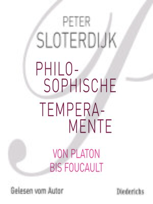 cover image of Philosophische Temperamente